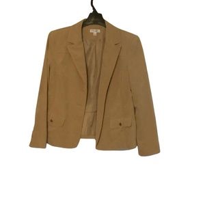 Women’s Dressbarn Tan Corduroy Blazer